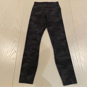 Lululemon Align Pant 25" (Heritage 365 Camo Deep Coal Multi) - Size 4